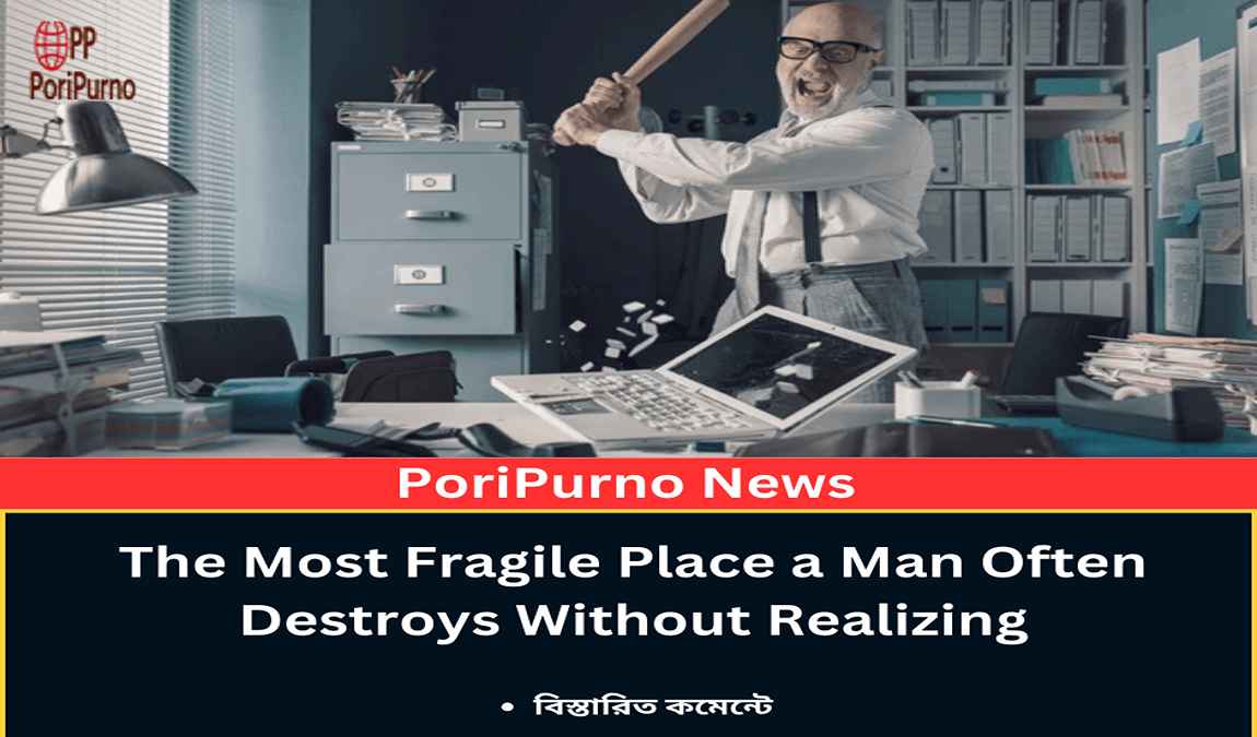 fragile place man destroys unaware