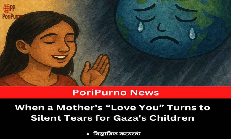 gaza children mothers pain