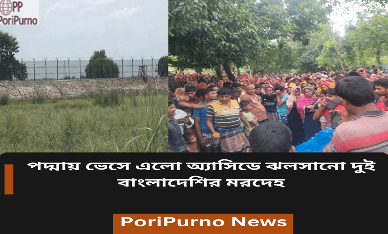 padma river acid burned bodies