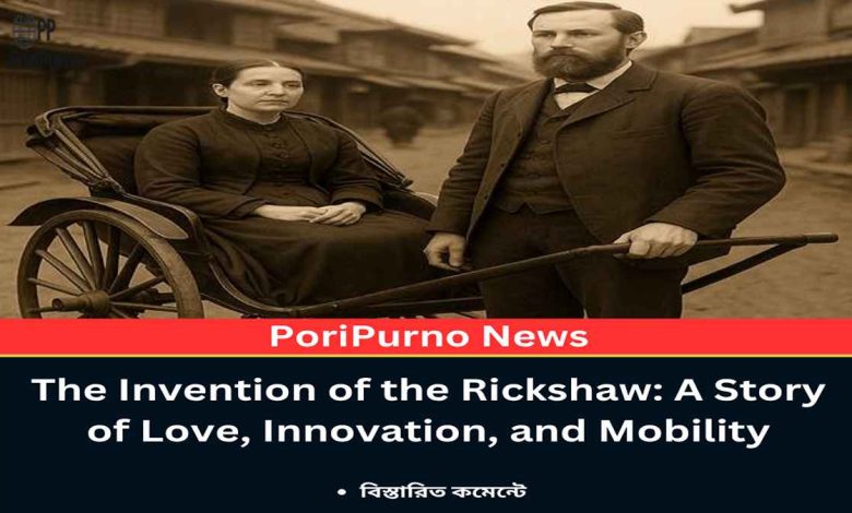 riksha invention for disabled wife