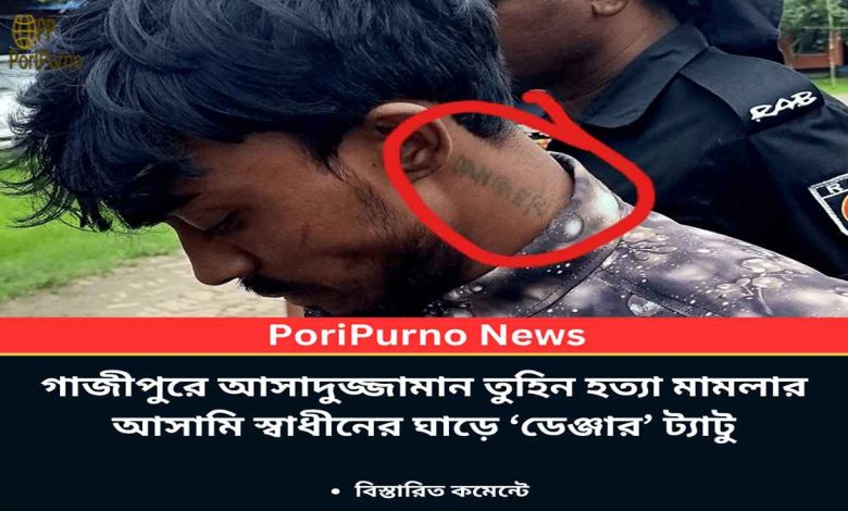 tuhin murder suspect danger tattoo